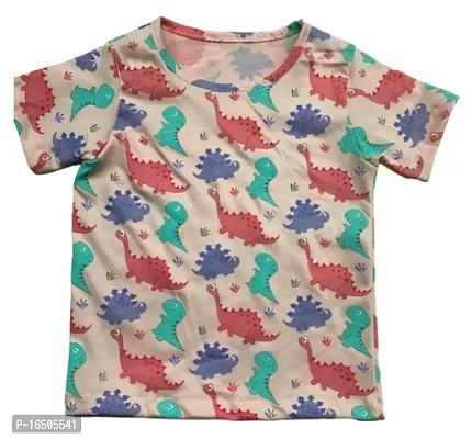 Classic Printed Tops for Kids Girls