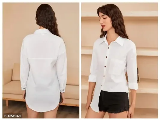 Women Shirt Cotton Blend