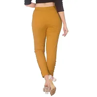 Women Cotton Lycra Stretchable Cigarette Trouser Pant Combo set of 2-thumb4