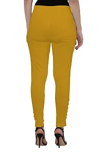 Women Cotton Lycra Stretchable Cigarette Trouser Pant-thumb1