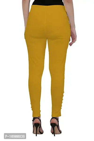 Women Cotton Lycra Stretchable Cigarette Trouser Pant-thumb2