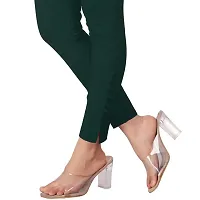 Women Cotton Lycra Stretchable Cigarette Trouser Pant-thumb2