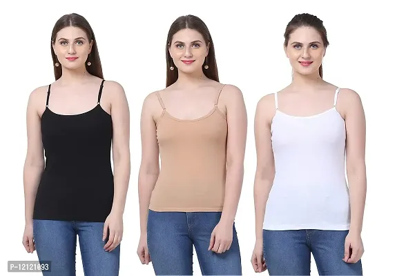 Womens Camisole Slip - Pack of 3-thumb0