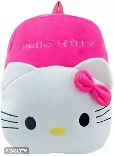 Hello Kitty+ Pouch Kids Bag Toddler Bag Cartoon Bag Girl Boy 1-6 Years School Bag (Multicolor, 15 Inch)-thumb0