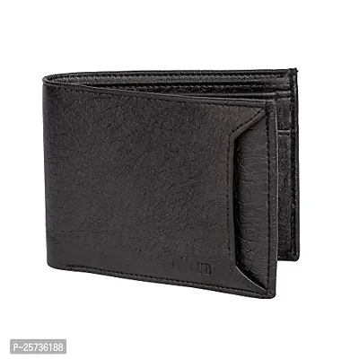 DRYZTOR Artificial/PU Leather Wallet for Men ATM Black-thumb0