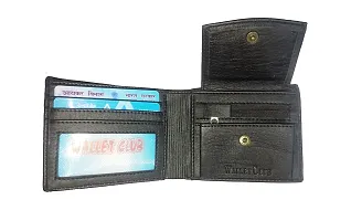 DRYZTOR ?Men's PU Leather Wallet for with Card Pocket Black-thumb1