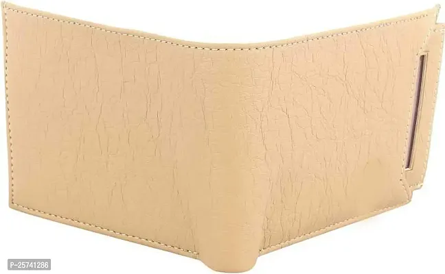 DRYZTOR@ Mens Artificial Leather Wallet (ATM Beige)-thumb3