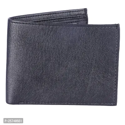 DRYZTOR ? Men's Genuine Leather Wallet RFID Blocking Wallet for Men (Black)-thumb0