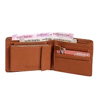 DRYZTOR PU Leather Credit Debit Card Holder Money Wallet Snap Purse for Men's-thumb3