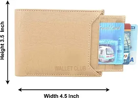 DRYZTOR ? Men's Leather Wallet Beige ATM-thumb3