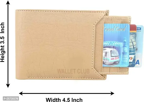 DRYZTOR ? Men's Leather Wallet Beige ATM-thumb4