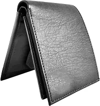 DRYZTOR ? Men's Genuine Leather Wallet RFID Blocking Wallet for Men (Black)-thumb2