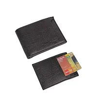 DRYZTOR Artificial/PU Leather Wallet for Men ATM Black-thumb3