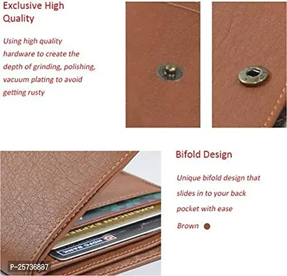 DRYZTOR ?Men's Artificial/PU Leather Wallet for Men Cardpocket |RFID Protected Wallet-thumb3