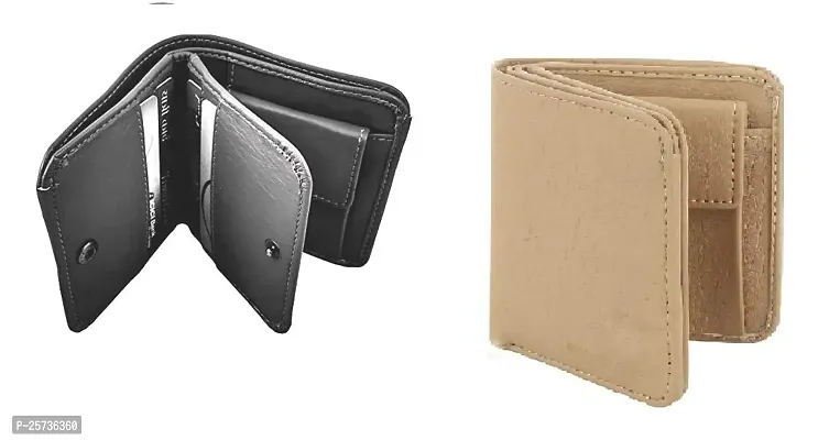 DRYZTOR ?Men's PU Leather Wallet for Men Combo Gittak