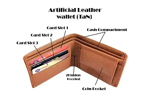 DRYZTOR ?Men's Artificial/PU Leather Wallet for Men Cardpocket |RFID Protected Wallet-thumb1