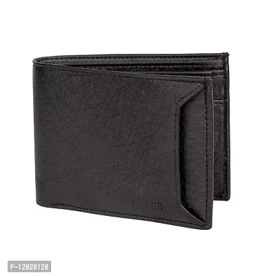 DRYZTOR Stylish Black Mens Artificial leather Wallet ATM Tan