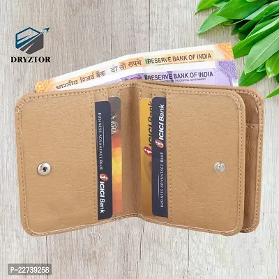 DRYZTOR Mens Artificial leather Wallet Beige-thumb2