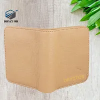DRYZTOR Mens Artificial leather Wallet Beige-thumb2