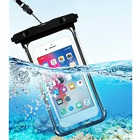 Universal Waterproof Pouch Cellphone Dry Bag Case for all mobile phone Moto up to 7.0 inch ndash; Transparent (Pack of 1)-thumb4