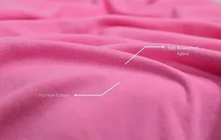 PHENAPPE Unisex Pink Colour T-shirt-thumb1