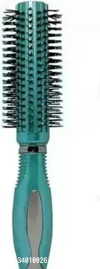 Professional Green Round Hair Roller Brush For Dryer And Straightener-thumb0