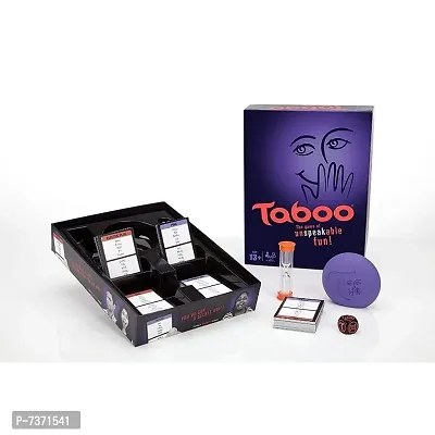 Taboo Board Game, Guessing Game For Families And Kids for Ages 13 And Up, 4 Or More Players,Multicolor