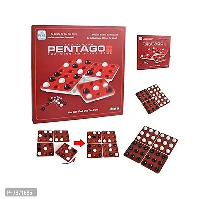 Pentago Marbles Mind Twisting Board Game for Two Players(Pentago Marbles)