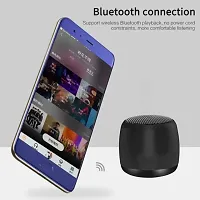 HLSTRIKES Mini Boost 4 Bluetooth Speaker | Call + Music | Splash Proof | Stereo Sound | Fix in Pocket {Assorted Color}-thumb1