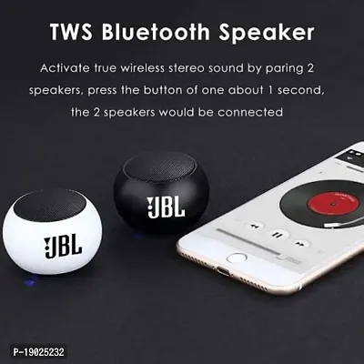 HLSTRIKES Mini Boost 4 Bluetooth Speaker | Call + Music | Splash Proof | Stereo Sound | Fix in Pocket {Assorted Color}-thumb3