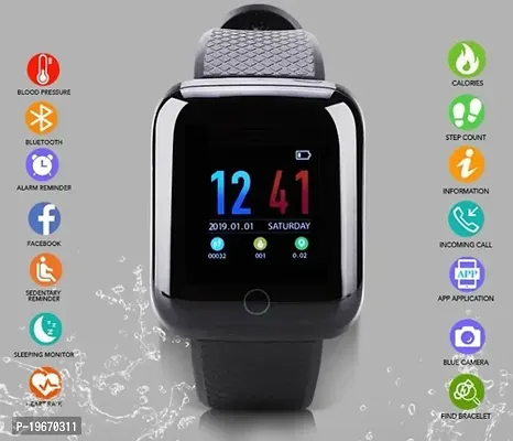 mi Smart Watch for kids men boys women girls Id-116 Bluetooth Smartwatch  Wireless Fitness Band | Sports Gym Watch for All Smart Phones I Heart Rate  and spo2 Monitor : Amazon.in: Fashion
