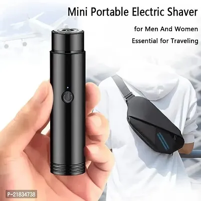 Mini Electric Beard trimmer Shaver for Men with USB Rechargeable Battery (MULTICOLORED)/1-thumb0