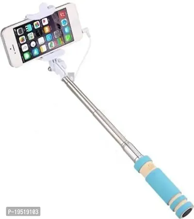 Mini Pocket Sized Selfie Stick Monopod with Aux Cable for All Android Smartphones-thumb2