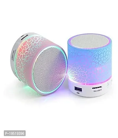 S10 Mini Wireless Portable Design Bluetooth Speaker with Bluetooth, AUX, TF Card, USB Hi-fi Sound for All Smartphones-thumb0