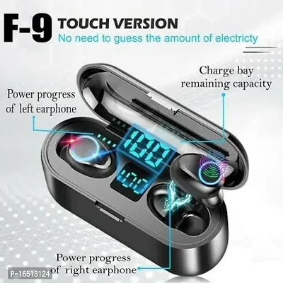 Buy TWS F9 True Wireless Headset with Power Bank Upto 48 Hrs ASAP