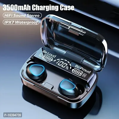 Buy M10 TWS 2200 mAh Power Bank Charging Box EarBuds With Mic