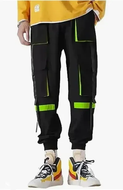 Menrsquo;s Stylish Relaxed Fit Jogger Track Pants for Hip Hop