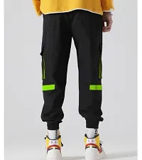 Menrsquo;s Stylish Relaxed Fit Jogger Track Pants for Hip Hop-thumb2