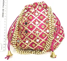 Rani Mirror Potli bags for Women handbags Wedding Festive ethnic-thumb1