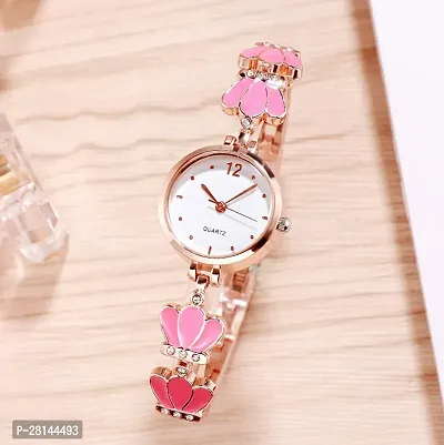 Pepper Style Watch Flower Shape  Analog Womens Watch