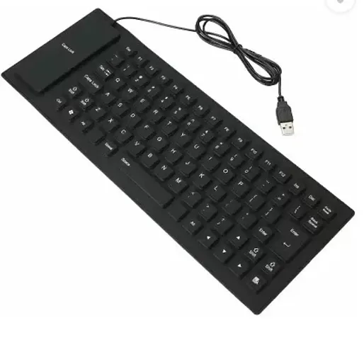 USB Wired Keyboard,Spill-Proof and Slim Design