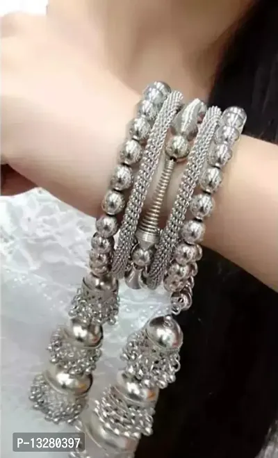 Stylish Fancy Alloy Bracelets For Women-thumb0