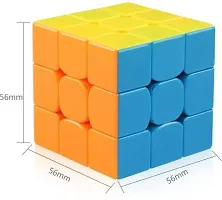 3x3 Speed Cube High Speed Smooth Turning Magic Cube Puzzle Brainteaser-Rubic Cube  (1 Pieces)-thumb1