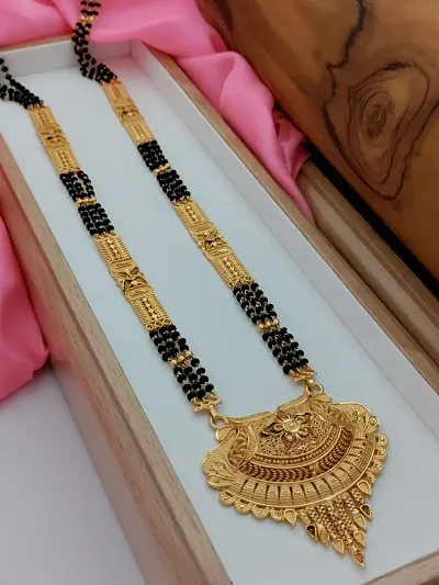 Traditional Gold Brass Mangalsutra