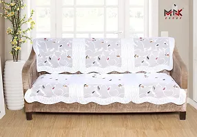 MVNK Group Floral Leaf Design Cotton Sofa Cover-thumb4