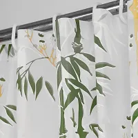 Stylish Green PVC Shower Curtain-thumb2