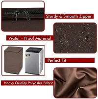 Design Brown PVC Washing Maching Cover-thumb3