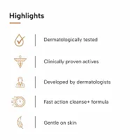 DERMATOUCH Bye Bye Pigmentation Face Wash | Anti Pigmentation Face Wash for Women/Men with Niacinamide, Kojic Acid amp; Glutathione | 30G-thumb3
