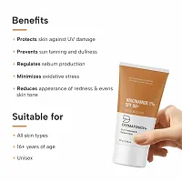 DERMATOUCH Niacinamide 1% SPF 90+ PA+++ Tinted BB Cream | For Sun Protected  Radiant Skin | UVA-UVB Protection | Suitable to All Skin Types | For both Men  Women | 30g-thumb3