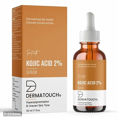 DERMATOUCH Kojic Acid 2% Serum | Best For Hyperpigmentation  Uneven Skin Tone | For Both Men  Women | 30ml